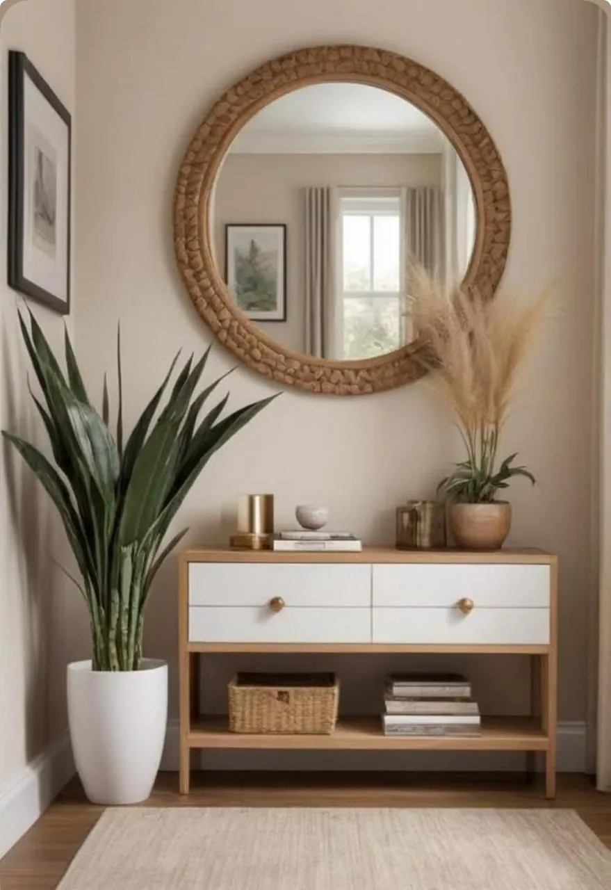 Walnut Sideboard with Wood Base