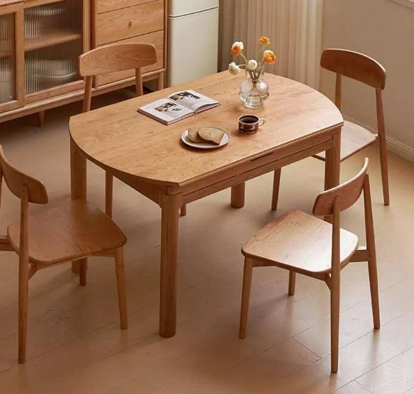 Walnut Bench Table Set