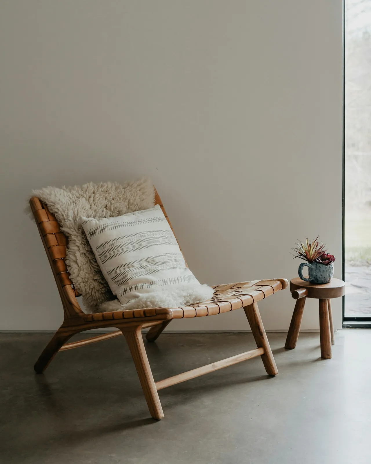 Rattan Lounge Chair