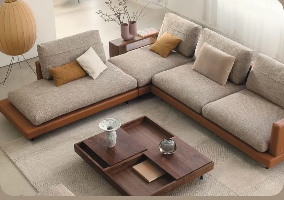 Linen Modular Corner Sectional